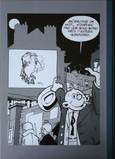 Verso de l'album Gil Jourdan Tome 1 Libellule s'évade - popaïne et vieux tableaux