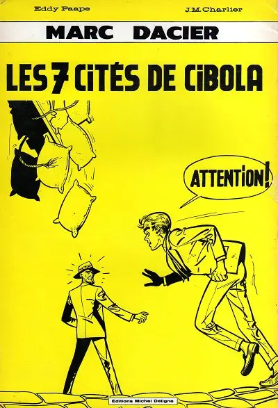 Verso de l'album Marc Dacier Tome 6 Les 7 cités de Cibola
