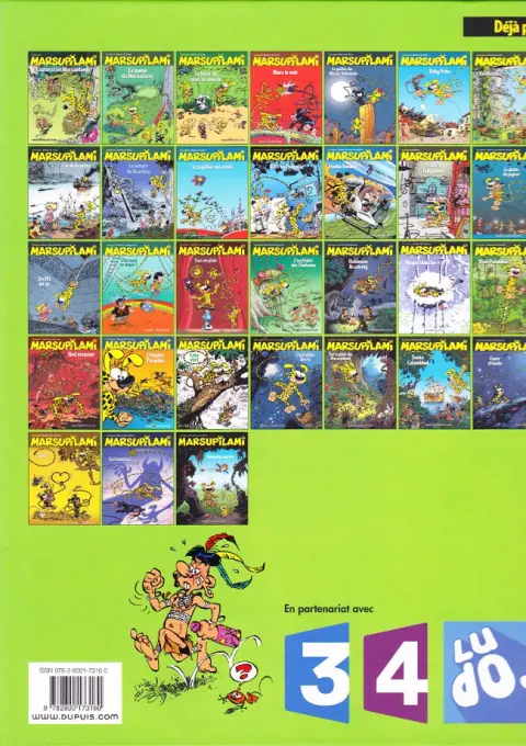 Verso de l'album Marsupilami Tome 6 Forlandia