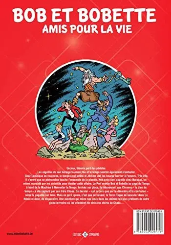 Verso de l'album Bob et Bobette Tome 346 Chronos et chaos