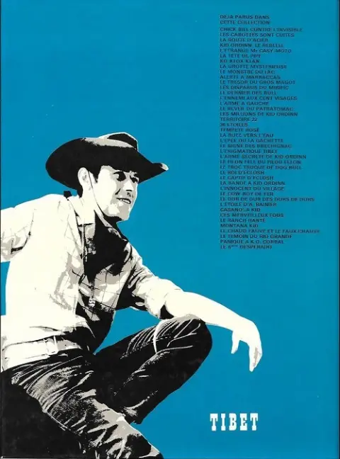 Verso de l'album Chick Bill Tome 30 Le filon fêlé du filou félon