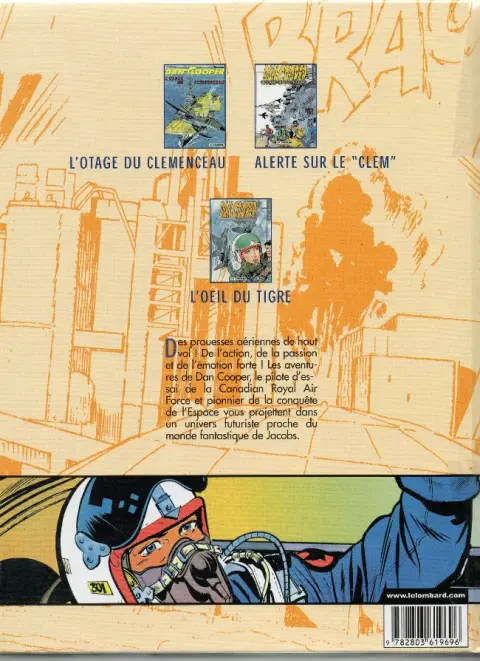 Verso de l'album Les aventures de Dan Cooper L'Intégrale Tome 12