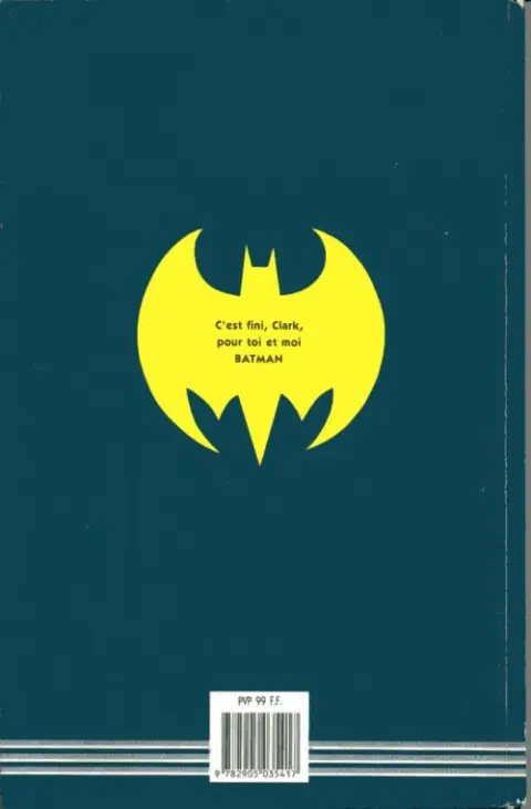 Verso de l'album Batman - Dark Knight Aedena Tome II La Battue et la Chute