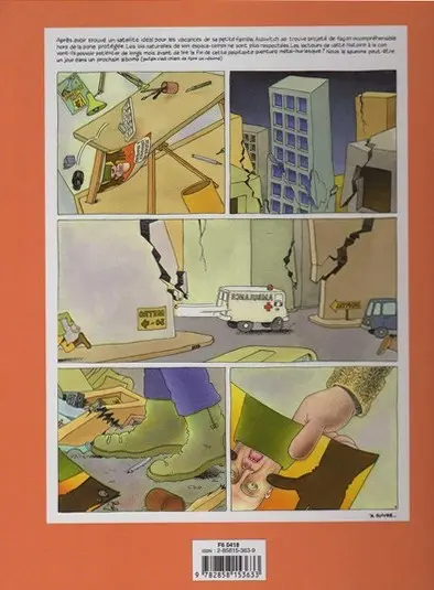 Verso de l'album Édika Tome 28 Aïe Woze Djoking
