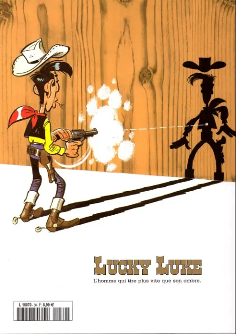 Verso de l'album Lucky Luke La collection Tome 30 Le Pony Express