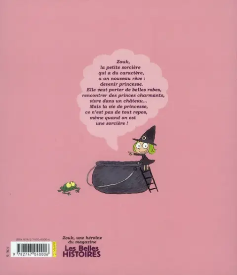 Verso de l'album Zouk Tome 5 La sorcière qui rêvait d'être une princesse