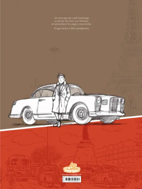 Verso de l'album Une aventure de Jacques Gipar Tome 8 L'écho de la Taïga
