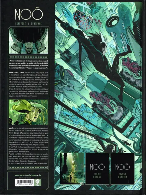 Verso de l'album Noô 1 Soror