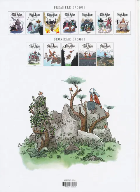 Verso de l'album Ralph Azham Tome 12 Lâcher prise