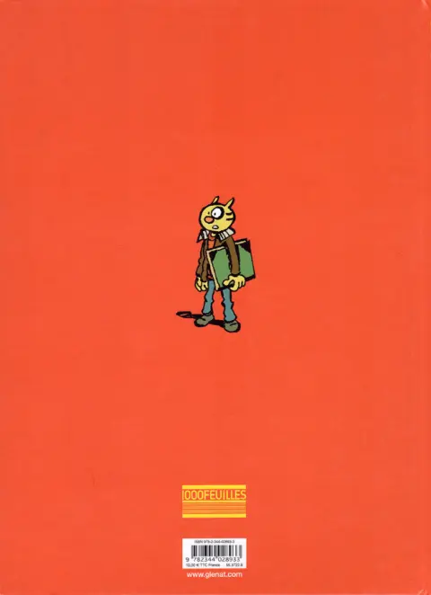 Verso de l'album Le Roi des Bourdons