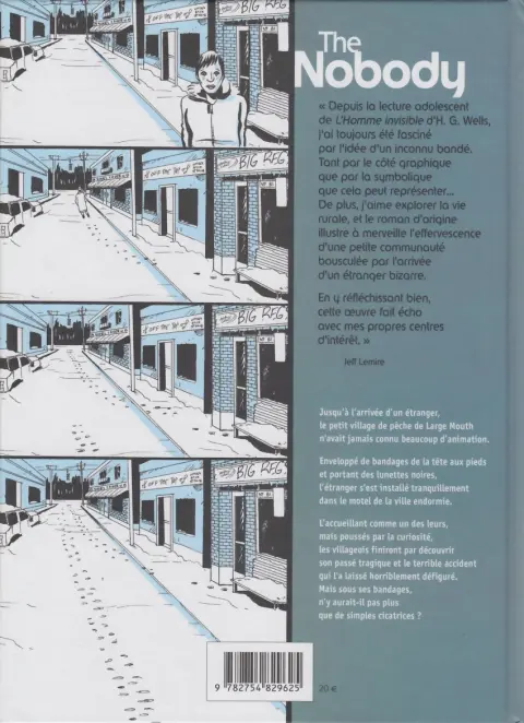Verso de l'album The Nobody