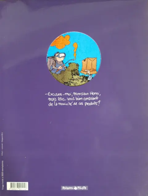 Verso de l'album Le Retour à la terre Tome 2 Les projets