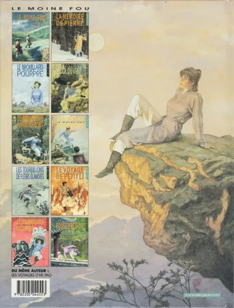 Verso de l'album Le Moine fou Tome 4 Le col du vent