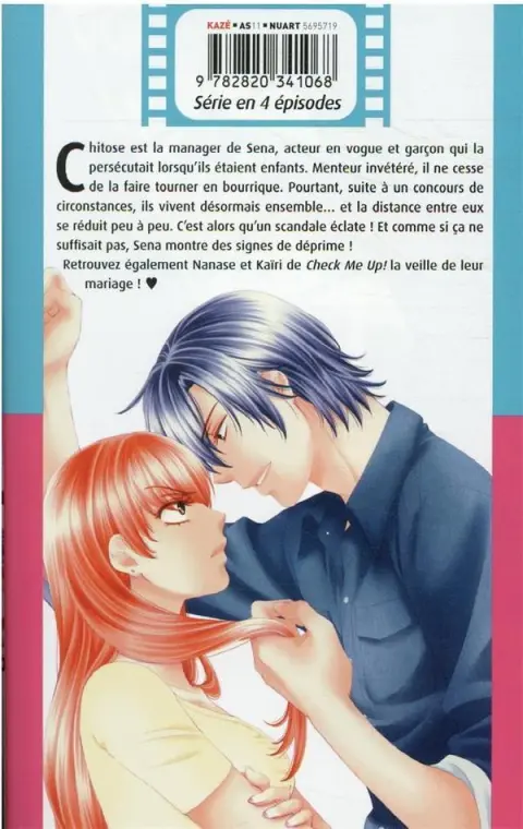 Verso de l'album Agent of my heart ! 2
