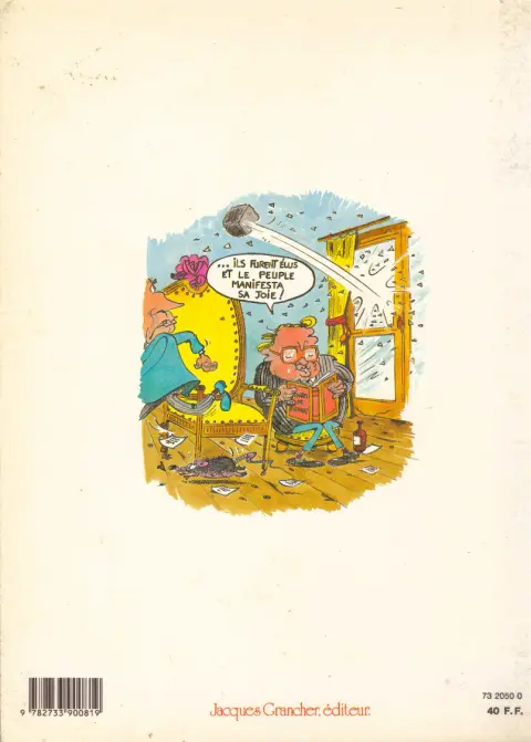 Verso de l'album Les aventures de Mite et Roy Il était une fois ...