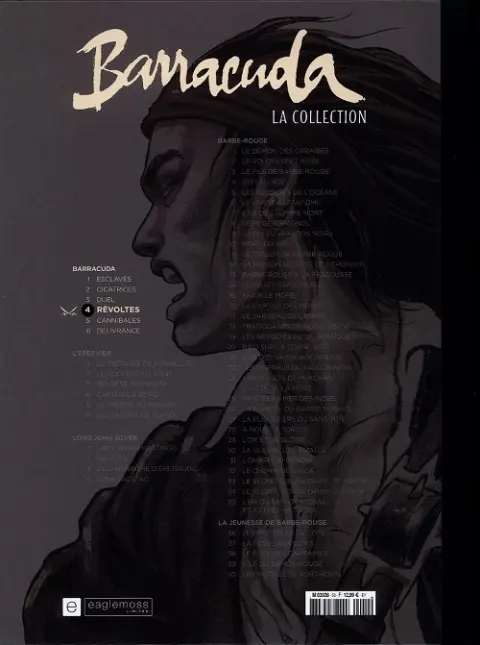 Verso de l'album Barracuda Tome 4 Révoltes