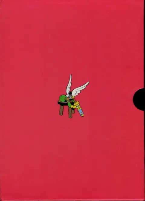Verso de l'album Astérix Veni Vedi Vici
