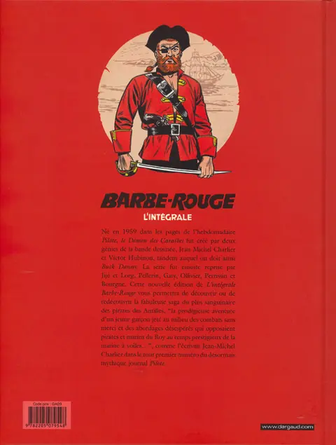 Verso de l'album Barbe-Rouge L'intégrale (Nouvelle édition) Tome 13 Le secret d'Elisa Davis