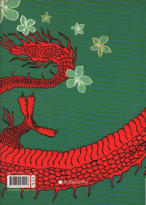 Verso de l'album Le cabinet chinois