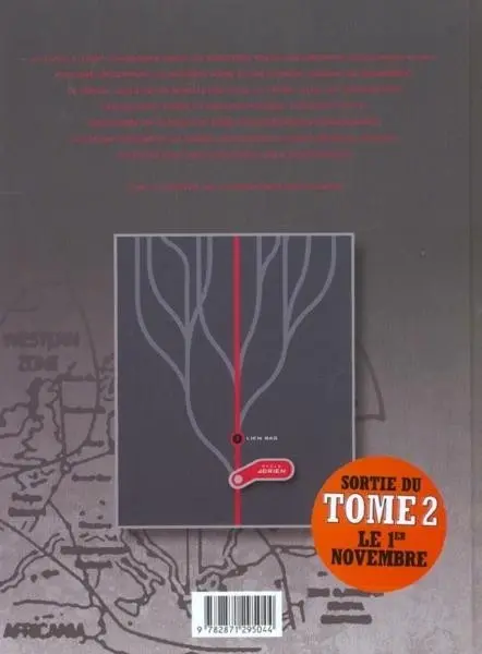 Verso de l'album La Compagnie des glaces Tome 1 Jdrien - Lien Rag