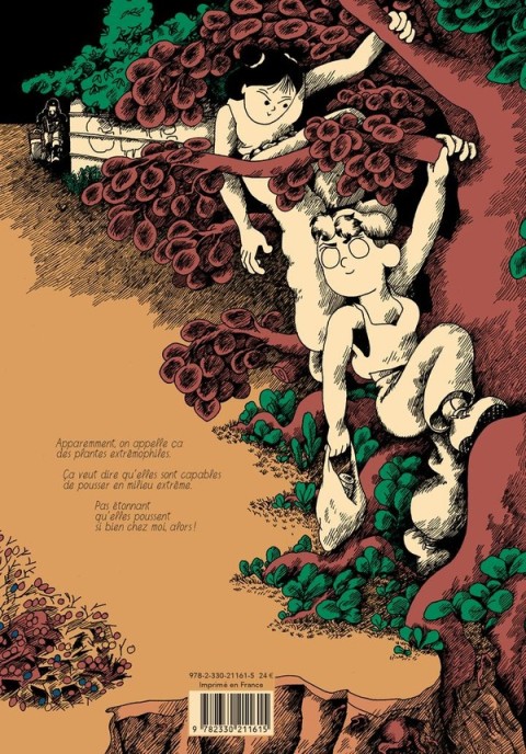 Verso de l'album La Timidité des arbres