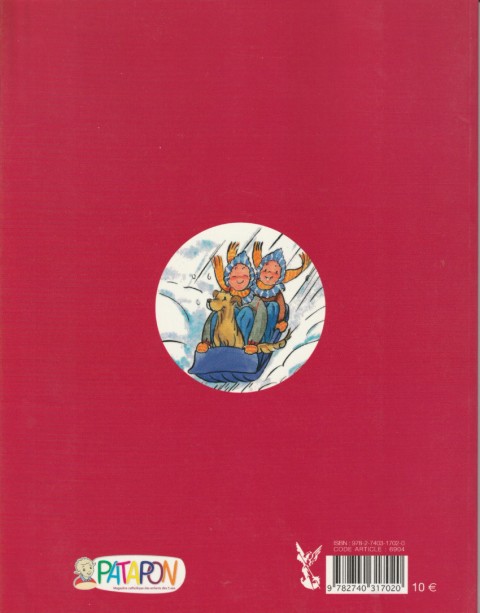 Verso de l'album Les petites chroniques de l'abbaye N° 1 Rien de grave sœur Honorine !