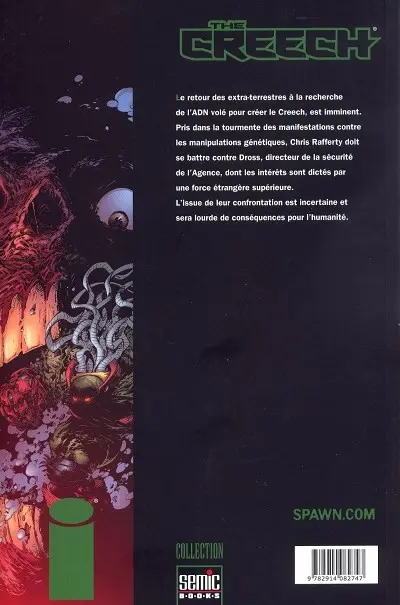 Verso de l'album The Creech Tome 2