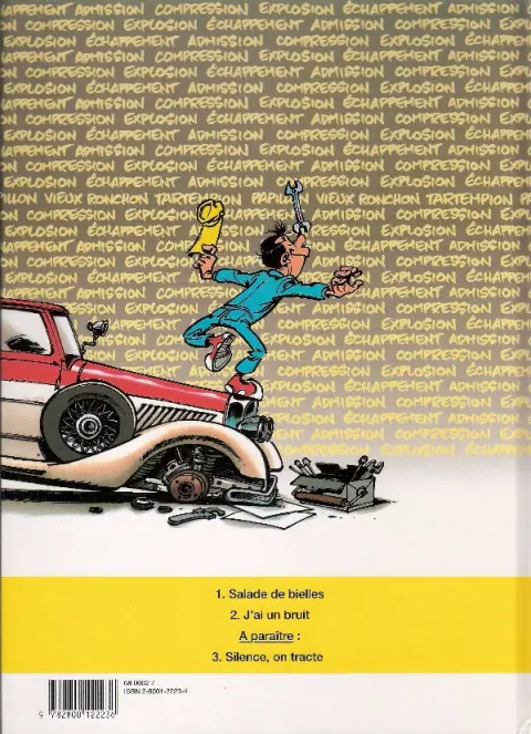 Verso de l'album Garage Isidore Tome 2 J'ai un bruit