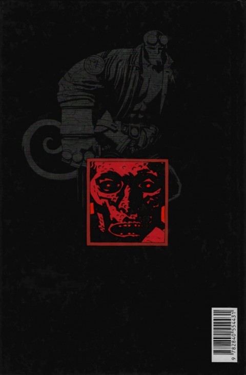 Verso de l'album Hellboy Tome 3 Le Cercueil enchaîné