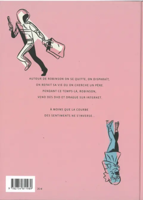 Verso de l'album L'Inversion de la courbe des sentiments