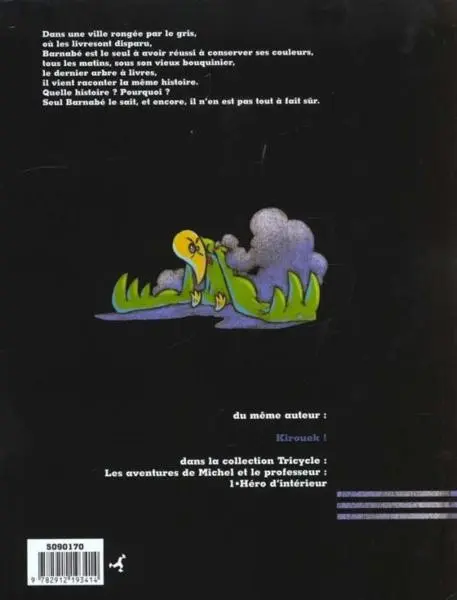 Verso de l'album Kirouek !