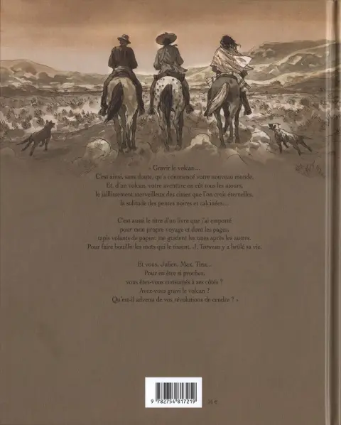 Verso de l'album Notre Amérique Deuxième mouvement Un printemps mexicain