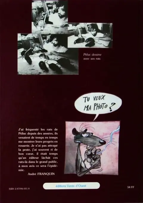 Verso de l'album Pacush Blues Tome 1 Premières mesures
