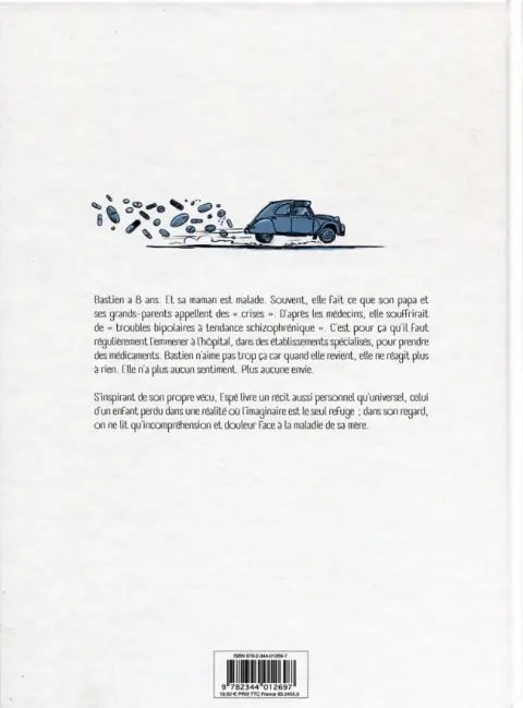 Verso de l'album Le Perroquet