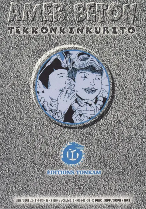 Verso de l'album Amer béton Tome 2