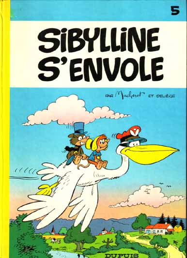 Couverture de l'album Sibylline - Dupuis Tome 5 Sibylline s'envole