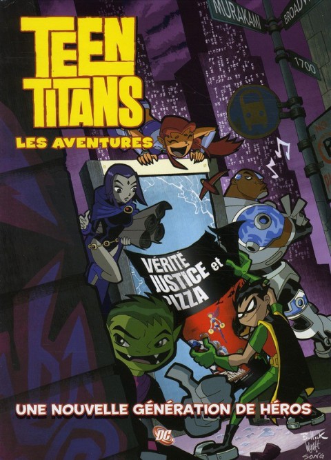 Couverture de l'album Teen titans (Les aventures) Tome 1