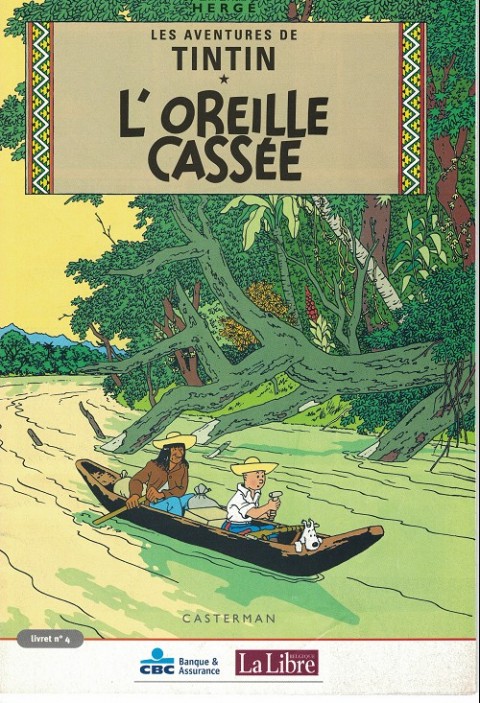 Couverture de l'album Tintin - Publicités Tome 6 L'oreille cassée (4)