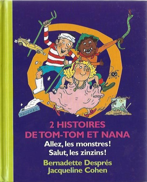 Couverture de l'album Tom-Tom et Nana Double Album Tome 9 Allez, les monstres ! / salut, les zinzins !