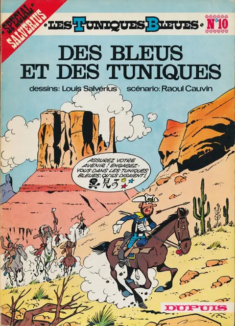 Couverture de l'album Les Tuniques Bleues Tome 10 Des bleus et des tuniques