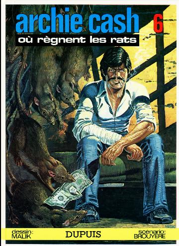 Couverture de l'album Archie Cash Tome 6 Où règnent les rats