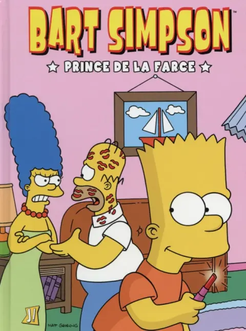 Couverture de l'album Bart Simpson Tome 1 Prince de la farce