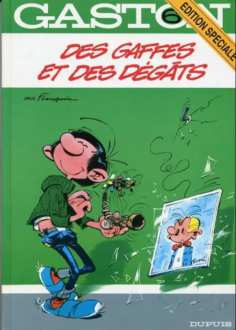 Couverture de l'album Gaston Tome 6 Des gaffes et des dégâts