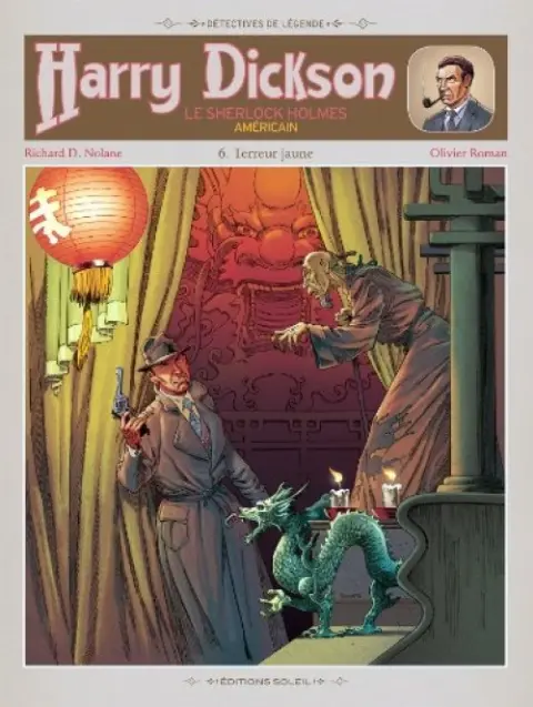 Couverture de l'album Harry Dickson Tome 6 Terreur jaune