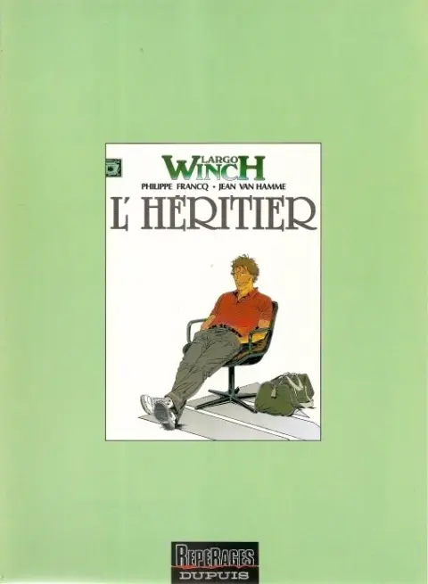 Couverture de l'album Largo Winch Tome 1 L'héritier