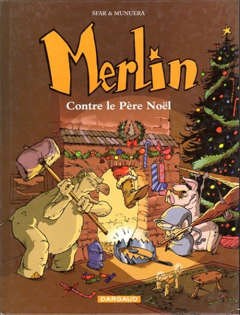 Couverture de l'album Merlin Tome 2 Contre le père Noël