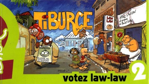 Couverture de l'album Tiburce Tome 2 Votez Law-Law