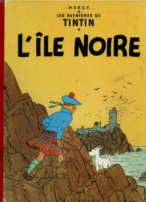 Couverture de l'album Tintin Tome 7 L'île noire