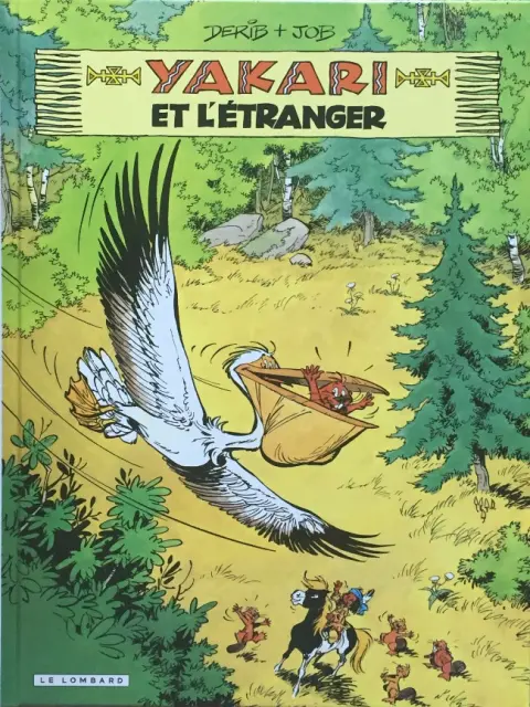 Couverture de l'album Yakari Tome 7 Yakari et l'étranger