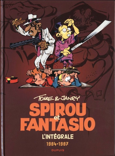 Couverture de l'album Spirou et Fantasio - Intégrale Dupuis 2 Tome 14 1984-1987